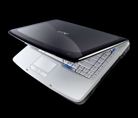 Acer aspire 5920: инновационый дизайн в сочетании с santa rosa