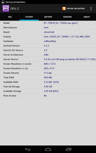 Acer iconia one 7 (b1-730hd) – лакомый кусочек бюджетного сегмента