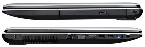 Asus x75vd – повседневный ноутбук с высокой функциональностью