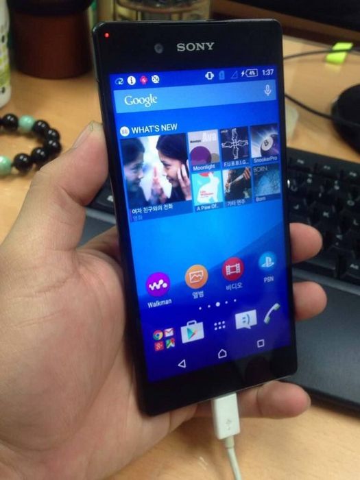 Флагман sony xperia z4 на "живых" фото со всех сторон