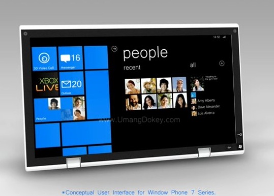 Microsoft против: появление планшетов на windows phone 7 маловероятно
