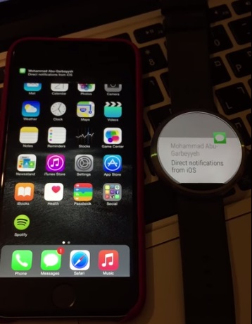 Moto 360 на android wear научили работать с iphone 6 (видео)