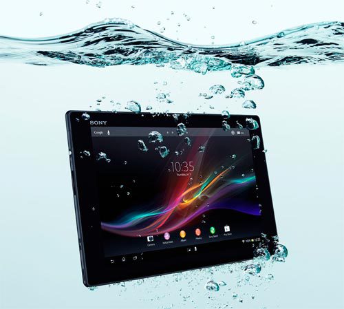 На суше и на море с sony xperia tablet z