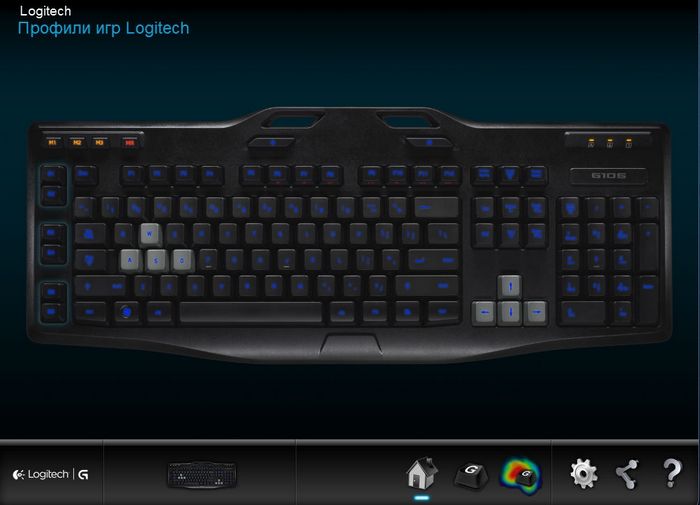 Обзор игровой клавиатуры logitech g105
