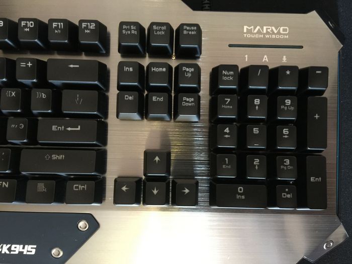 Обзор игровой клавиатуры marvo k945
