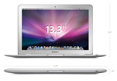 Обзор ноутбука apple macbook air перевернувшего все понятия о миниатюрности