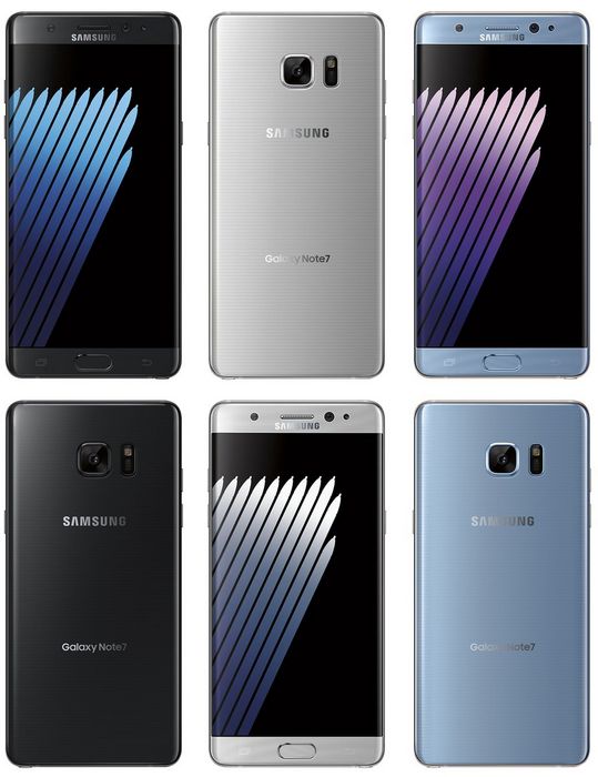 Официальные изображения гигантского смартфона samsung galaxy note 7 попали в сеть до анонса