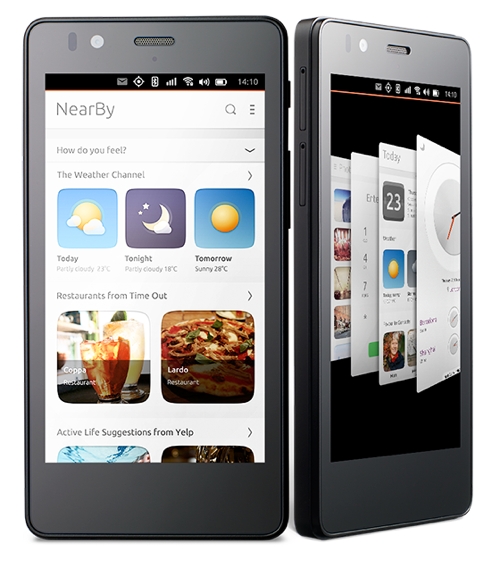 Первый в мире смартфон на ubuntu вышел на массовый рынок