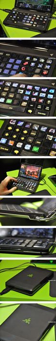 Razer switchblade – портативное игровое устройство будущего