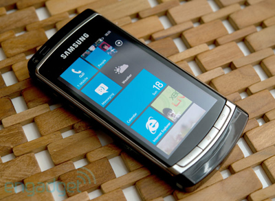 Samsung официально сделала ставку на выпуск windows phone-7 устройств