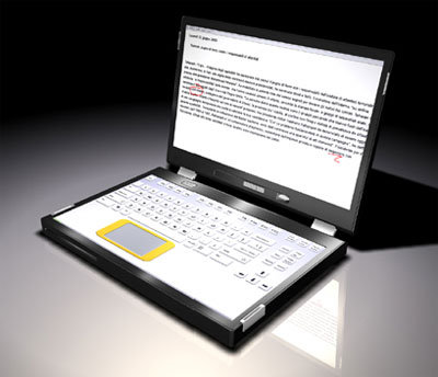 Создан прототип ноутбука без клавиатуры