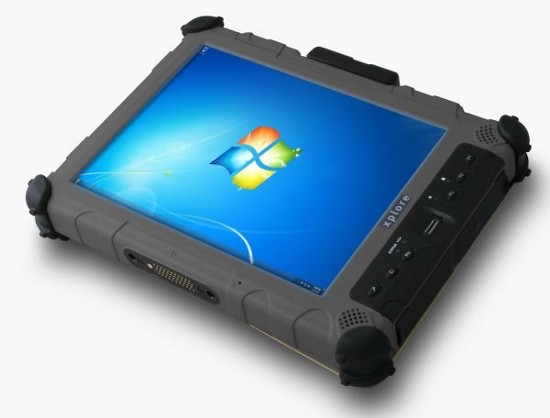 Укрепленный планшет xplore ix104c5 поработает в цехах и полевых условиях